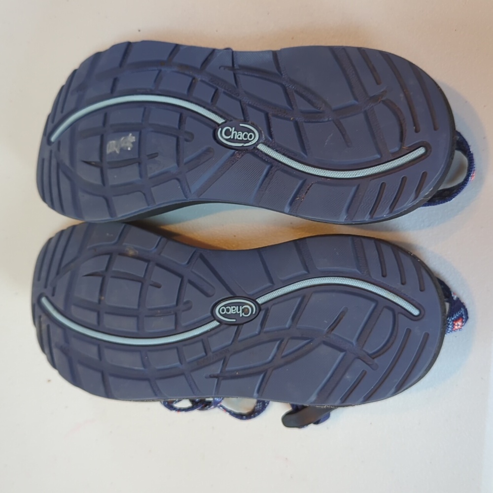 Chaco Women's Z/Cloud Patterned Strap Sandal - Navy - Picture 5 of 7